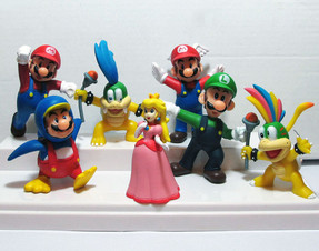 New super mario bros figuras