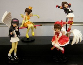 Figuras Sakura,cazadora de cartas